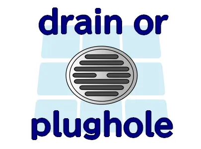 drain（排水口）のイメージ
