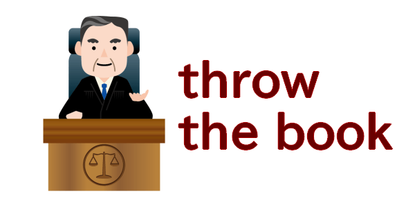 throw the bookのイメージ